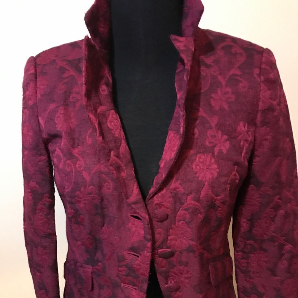 Stylish red blazer